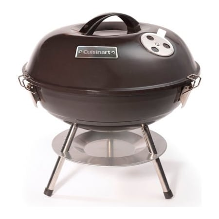 Almo Fulfillment Services Cuisinart 14" Portable Charcoal Grill, Black CCG-190